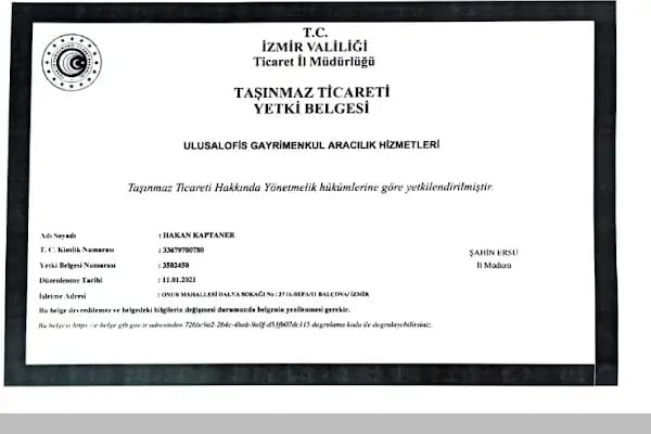 Ulusalofis Gayrimenkul Aracılık Hizmetleri - Resim 13
