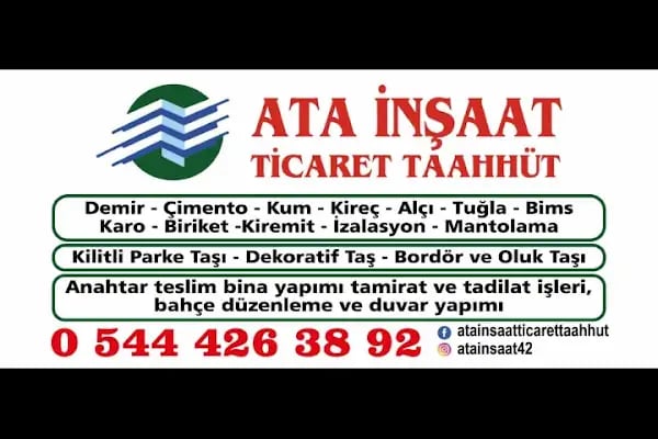 Ata İnşaat Ticaret Taahhüt - Resim 2