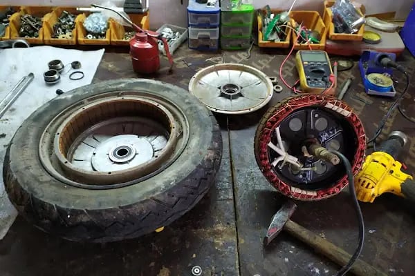 MANİSA ELEKTRİKLİ MOTOR ELEKTRİKLİ BİSİKLET TAMİRİ - Resim 19