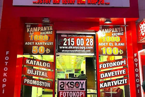 Aksoy Matbaa Copy Center - Resim 2