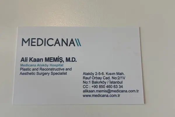 Op.Dr. Ali Kaan Memiş - Plastik, Rekonstruktif ve Estetik Cerrahi - Resim 3