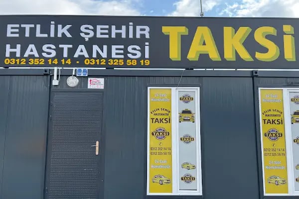 Etlik Şehir Hastanesi Taksi Durağı - Resim 2