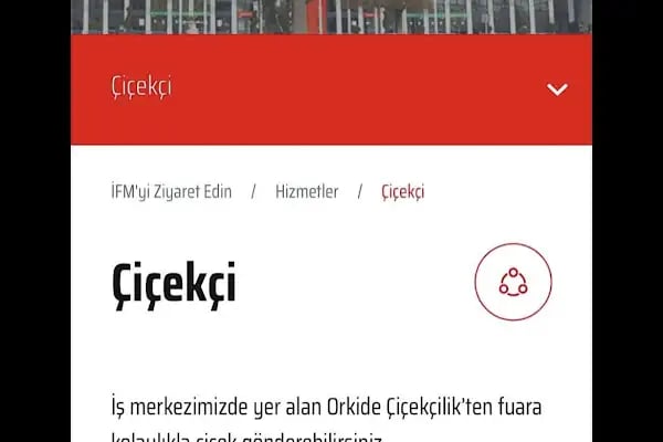 YEŞİLKÖY İFM-CNR FUAR ÇİÇEKÇİSİ/Orkide Çiçekçilik/İDTM - Resim 16