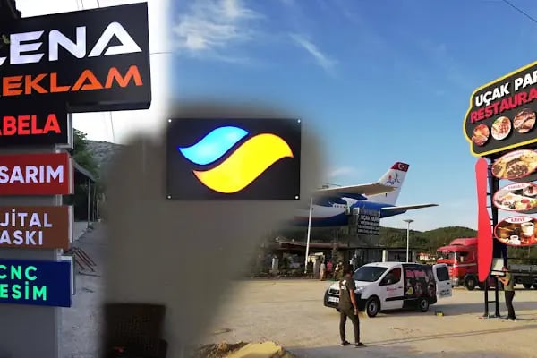 Lena Reklam Dekorasyon Tabela Promosyon - Resim 11