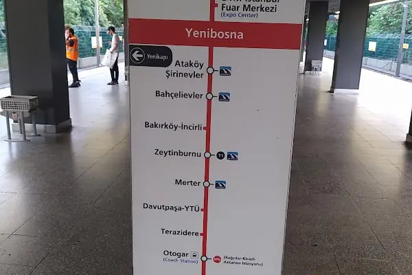 Yenibosna Metro İstasyonu - Resim 15