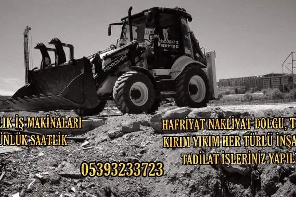 Kiralık Kepçe mini eskavatör - Resim 12