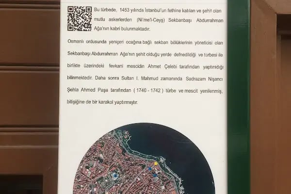 Fatihin Sekbanbaşı Abdurahman Ağa Türbesi - Resim 13