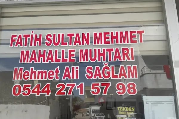Fatih sultan mehmet mahalle muhtarligi - Resim 7