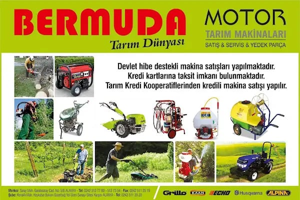 BERMUDA MOTOR TARIM BAHÇE VE ORMAN ÜRÜNLERİ - Resim 11