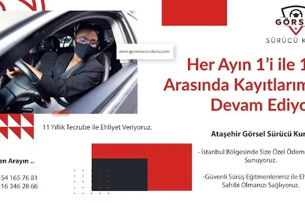 Ataşehir Görsel Sürücü Kursu - Resim 1