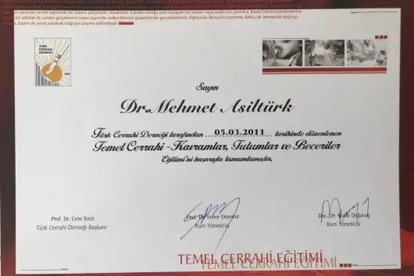 Op. Dr. Mehmet Asiltürk, Ortopedi Ve Travmatoloji - Resim 20