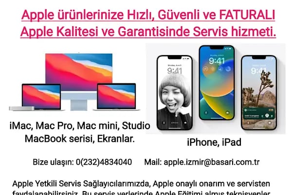 Başarı Apple Yetkili Servis Sağlayıcısı - İzmir - Resim 20