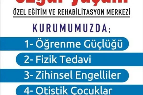 ÖZEL ÖZGÜR YAŞAM EĞİTİM VE REHABİLİTASYON MERKEZİ - Resim 19