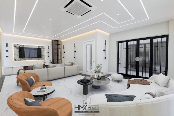 HMK İÇ MİMARLIK BODRUM ŞUBE Anahtar Teslim İç Mimarlık - Villa ,Daire Tadilatı Restorasyon,Cafe,Otel,Mağazalar 3D Tasarım. - Resim 17