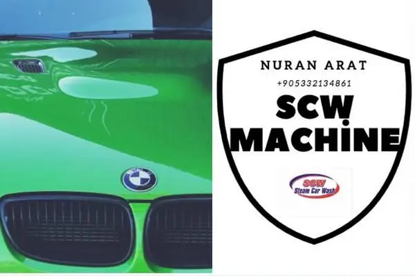 SCW Buharlı Oto Yıkama Makinaları - Steam Car Wash Machine - Oto yıkama Makineleri - Resim 20