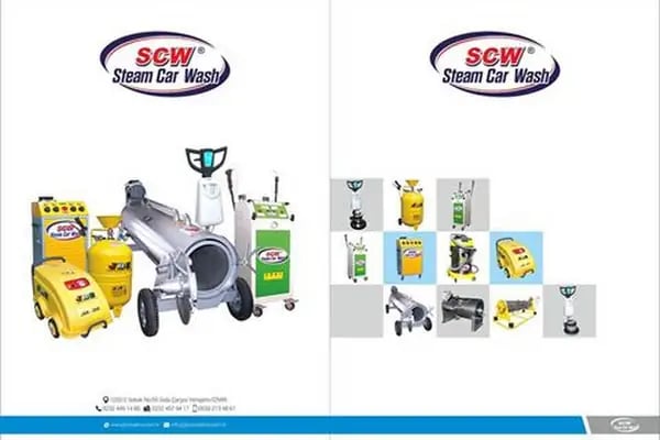 SCW Buharlı Oto Yıkama Makinaları - Steam Car Wash Machine - Oto yıkama Makineleri - Resim 3