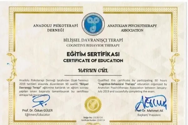 Konya Psikolog-Harun GÜL-EMDR Terapisi-Hipnoterapi - Resim 6
