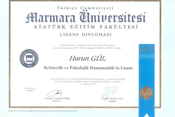 Konya Psikolog-Harun GÜL-EMDR Terapisi-Hipnoterapi - Resim 5