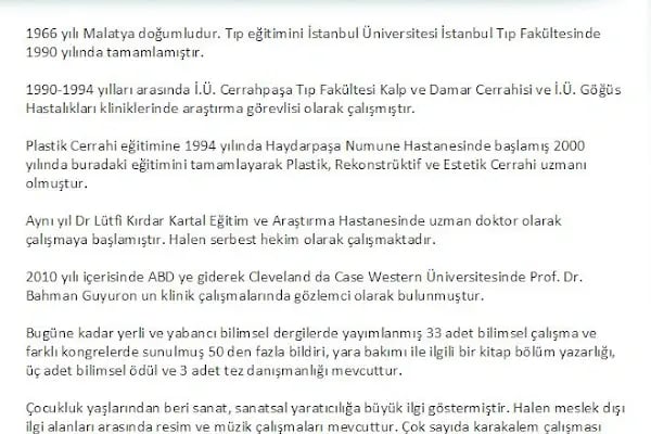 Opr. Dr. Aykut Mısırlıoğlu Estetik ve Plastik Cerrahi Uzmanı Ataşehir - Resim 14