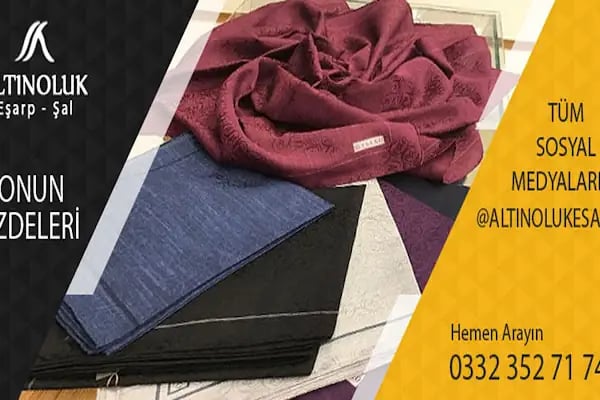 Altınoluk Eşarp Şal Penye Mağazası Konya - Resim 2