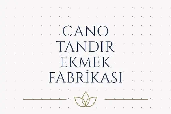 Cano Tandır Ekmek Fabrikası - Resim 20