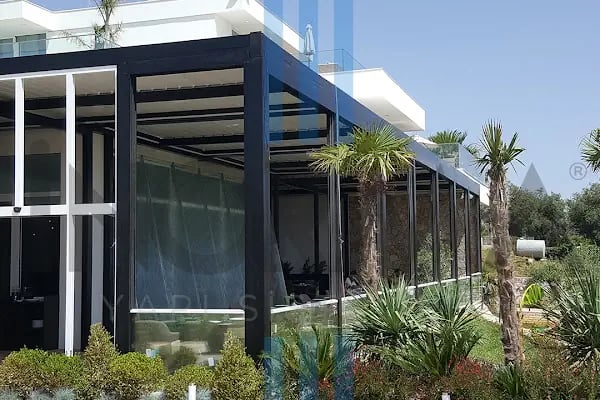 İnorma Yapı Sistemleri: Bioclimatic Pergola, Rolling Roof, Giyotin Cam, Zip Perde - Resim 15