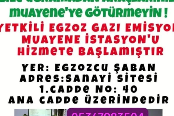Nizip eksoz muayne istasyonu - Resim 3