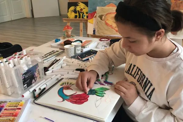 Artistik Stüdyo - Sanat Atölyesi - Resim 13