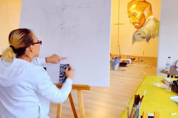 Artistik Stüdyo - Sanat Atölyesi - Resim 6