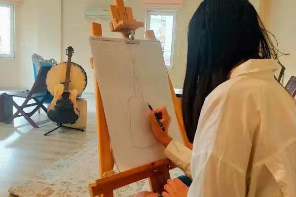 Artistik Stüdyo - Sanat Atölyesi - Resim 16