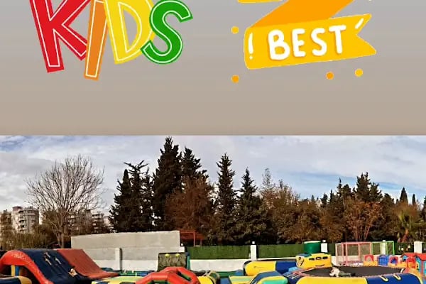 KidsAktivity Çocuk Parkı Şişme Survivor Parkuru Trambolin Sünger Havuzu Baloncuk Party vs . - Resim 2