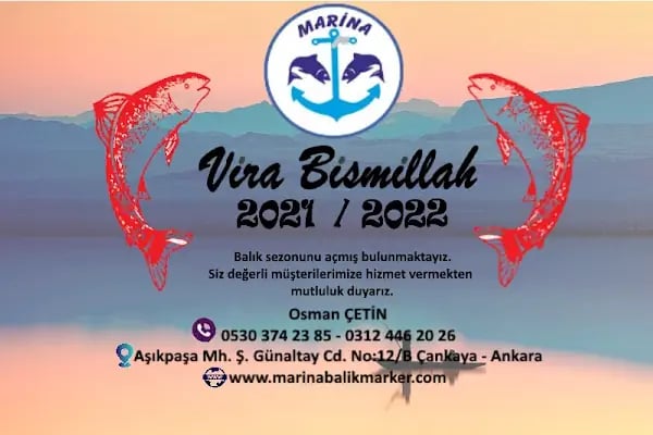 Marina Balık Market Pişirme Evi - Resim 5