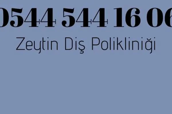 Zeytin Diş Polikliniği GEMLİK - Resim 17