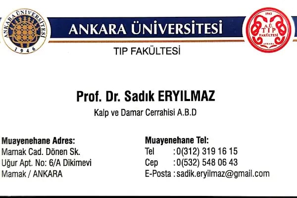 Prof. Dr. Sadık Eryılmaz - Resim 1