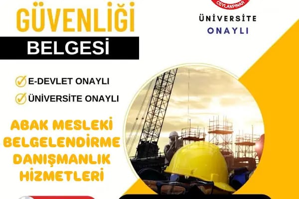 ABAK MESLEKİ BELGELENDİRME VE DANIŞMANLIK HİZMETLERİ - Resim 14