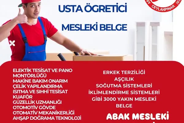 ABAK MESLEKİ BELGELENDİRME VE DANIŞMANLIK HİZMETLERİ - Resim 6