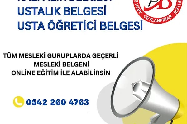ABAK MESLEKİ BELGELENDİRME VE DANIŞMANLIK HİZMETLERİ - Resim 17