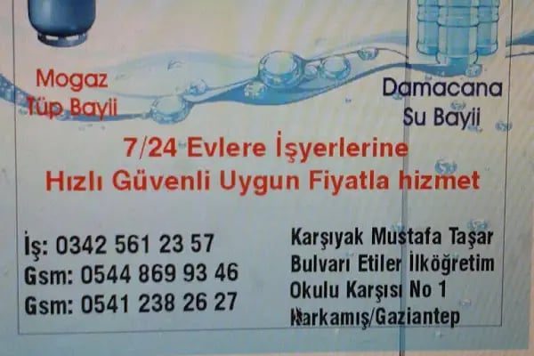 Karkamış Kraloglu Tüpçülük ve Damacana Su Bayisi - Resim 10