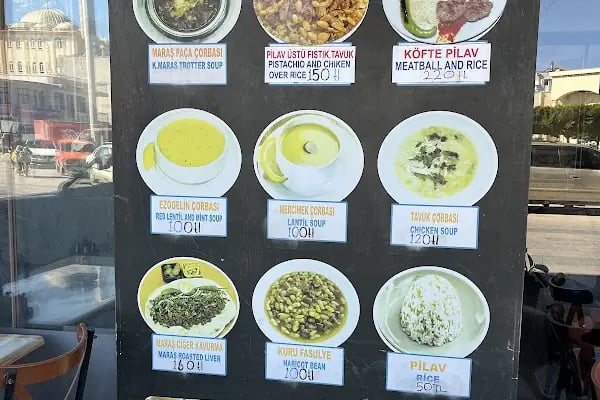 Demre Maraşım Restoran Çorba ev yemekleri. еда суп десерт. Home cooking soup dessert . Hausmannskost Suppe Dessert Eis - Resim 6