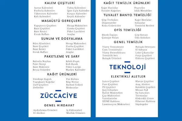 LETERSO TOPTAN - KIRTASİYE TEMİZLİK GIDA - Resim 1