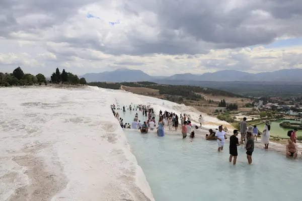 Pamukkale Traverten Otoparkı - Resim 6