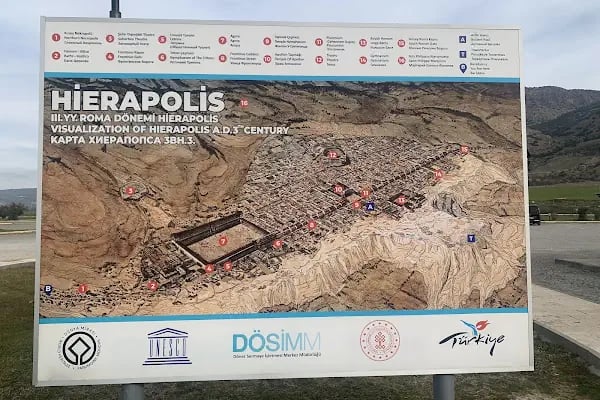 Pamukkale Traverten Otoparkı - Resim 5