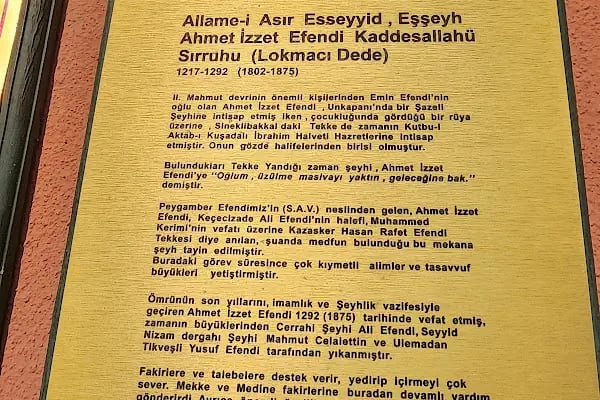 Ahmet İzzet Efendi Türbesi - Resim 18