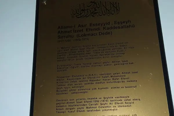 Ahmet İzzet Efendi Türbesi - Resim 14