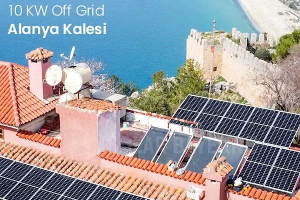 Alanya Güneş Paneli Solar Enerji - Resim 14