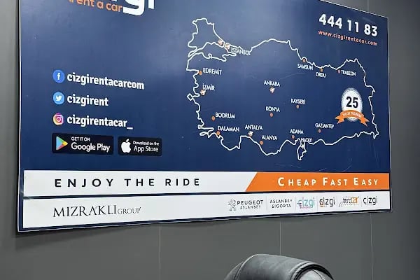 Cizgi rent a car Istanbul Havalimani (IST) - Resim 9