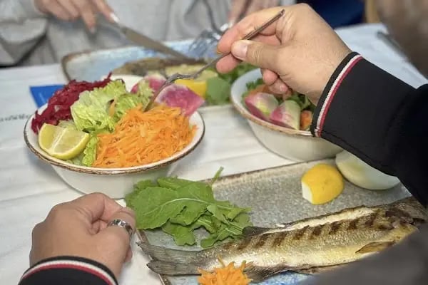 Morkoç balık kebab restoran - Resim 6