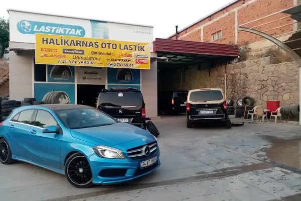 HALİKARNAS OTO LASTİK / VE AKÜ SATIŞ YERİ - Resim 1