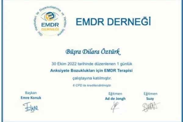 Uzman Psikolog Dilara Öksüz Öztürk, Konya Psikolog - Resim 12
