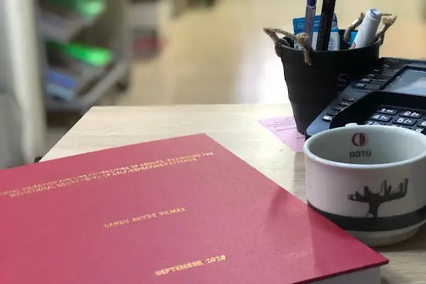 Dereağzı Fotokopi ODTÜ Tez Ciltleme - Resim 12